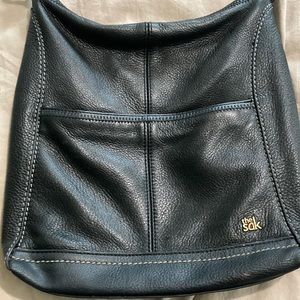 The Sak Dark Leather Purse